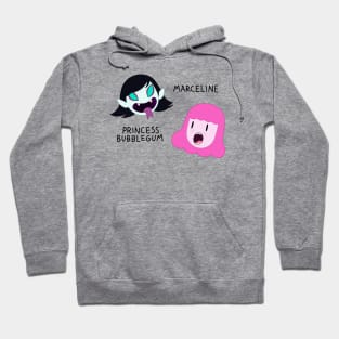 Marceline and Bubblegum intro Hoodie